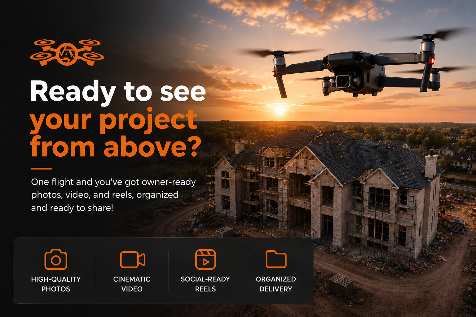 Ready to see your project from above